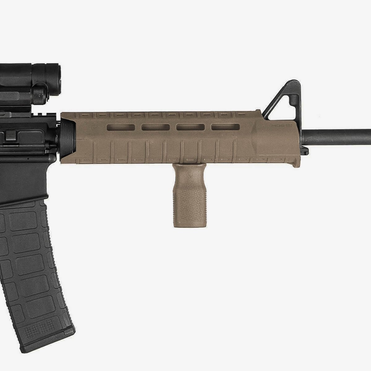 Magpul - MOE SL Hand Guard Mid-Length AR15/M4 Tactical Accessory - Flat Dark Earth
