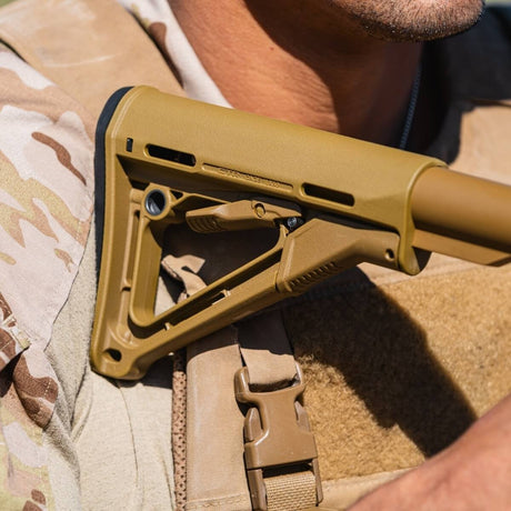 Magpul Industries - CTR Carbine Stock – Mil-Spec Modified Coyote Brown