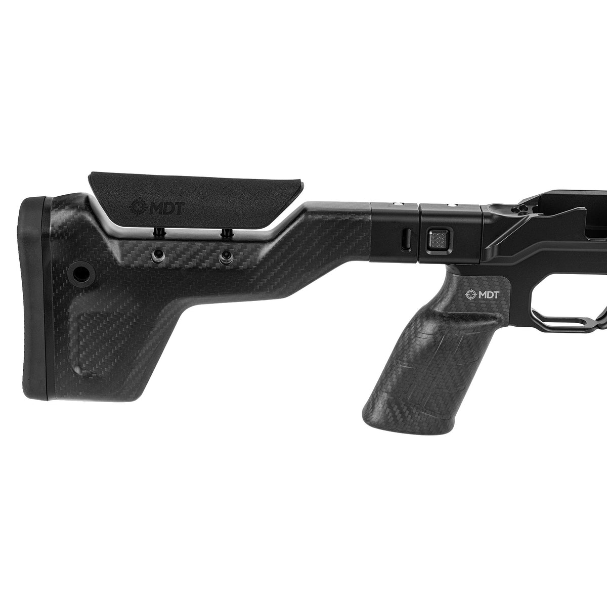 MDT - HNT26 Chassis System for Remington 700 SA - Black Carbon Fiber — view 3