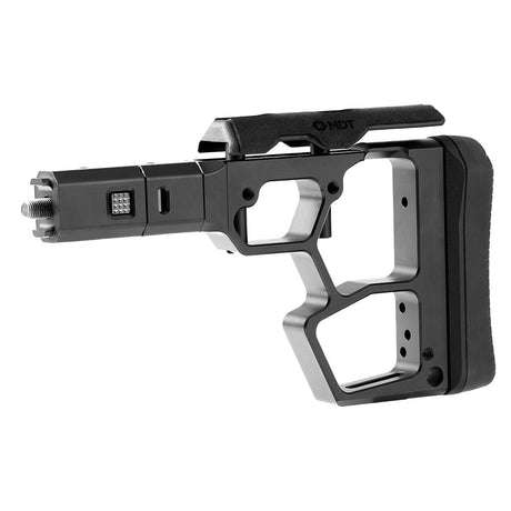 MDT - SRS-XF Premier Folding Buttstock - Black — view 2