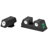 Meprolight - Tru-Dot Fixed Sights for Glock Slim Frame - Green