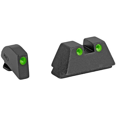 Meprolight - Tru-Dot Suppressor Height Sights for Glock