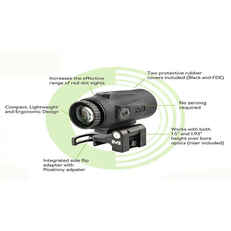 Meprolight - MEPRO MMX4 4X Micro Magnifier