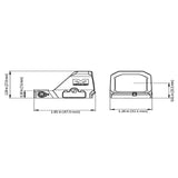 Meprolight - MPO-F Red Dot Sight with RMR Footprint