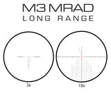 Meprolight - MVO 3-18X44 FFP Rifle Scope, M3 MRAD Reticle
