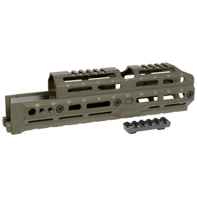 Midwest Industries - AK Alpha Series M-LOK Handguard 10" - OD Green