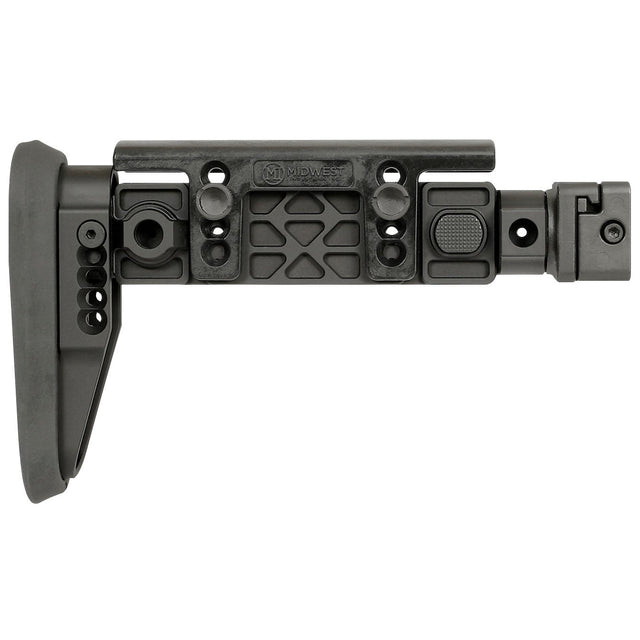 Midwest Industries - Alpha Series Folding Stock - Black