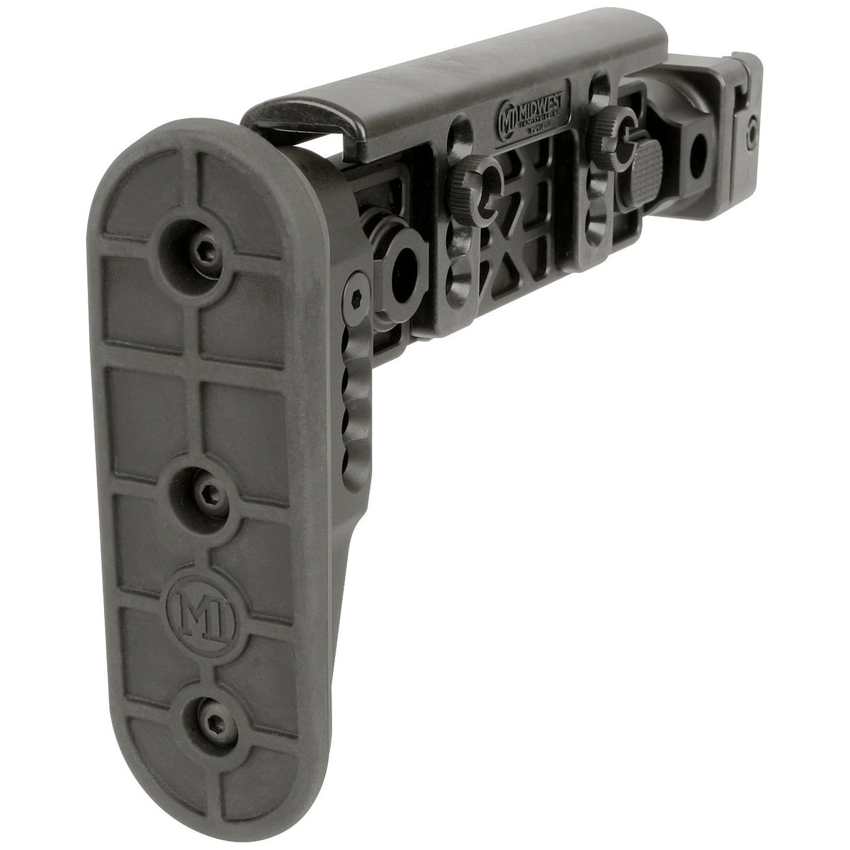 Midwest Industries - Alpha Series Folding Stock - Black