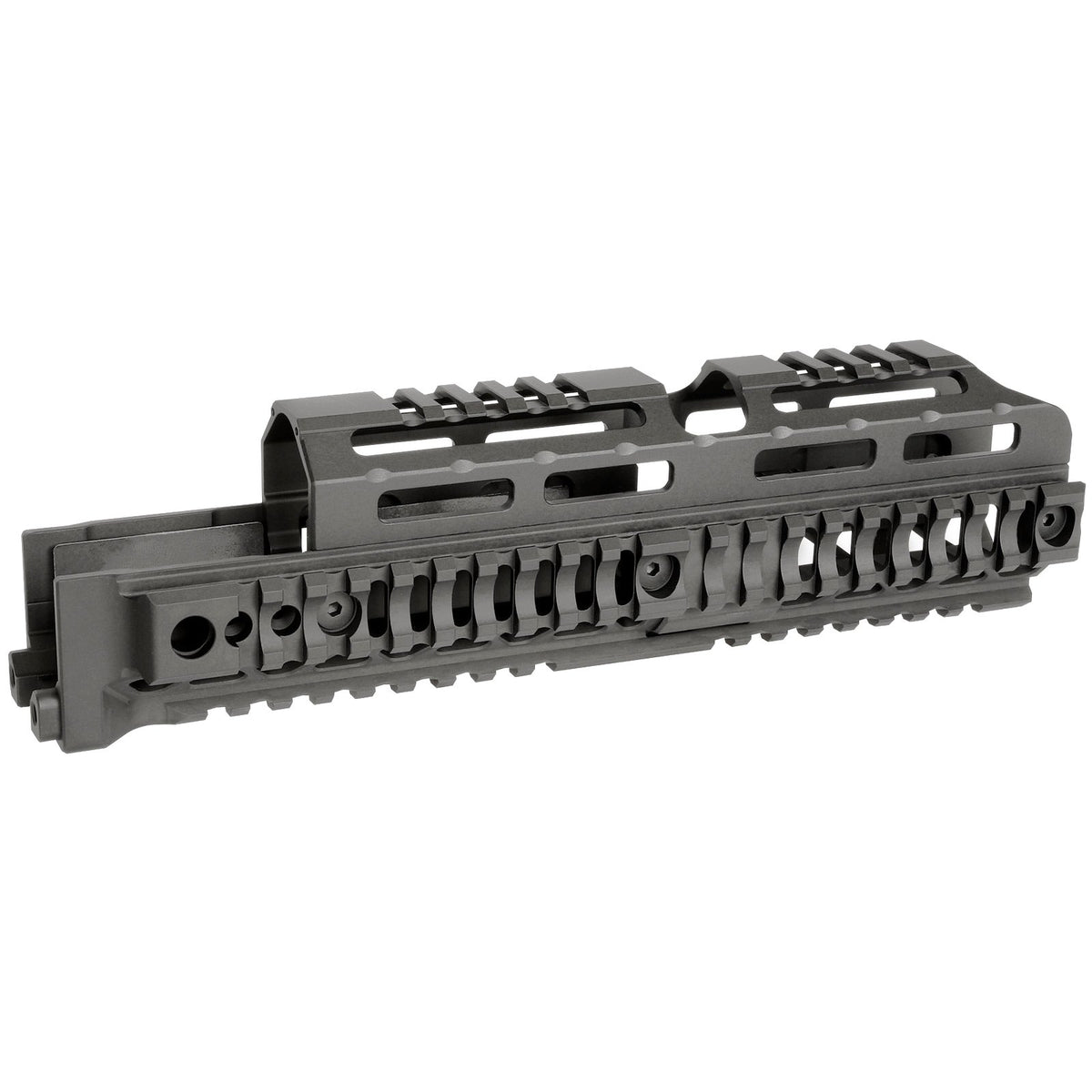 Midwest Industries - AK Alpha Series Quad Rail Handguard 10" Black