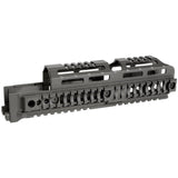 Midwest Industries - AK Alpha Series Quad Rail Handguard 10" Black