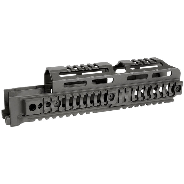Midwest Industries - AK Alpha Series Quad Rail Handguard 10" Black