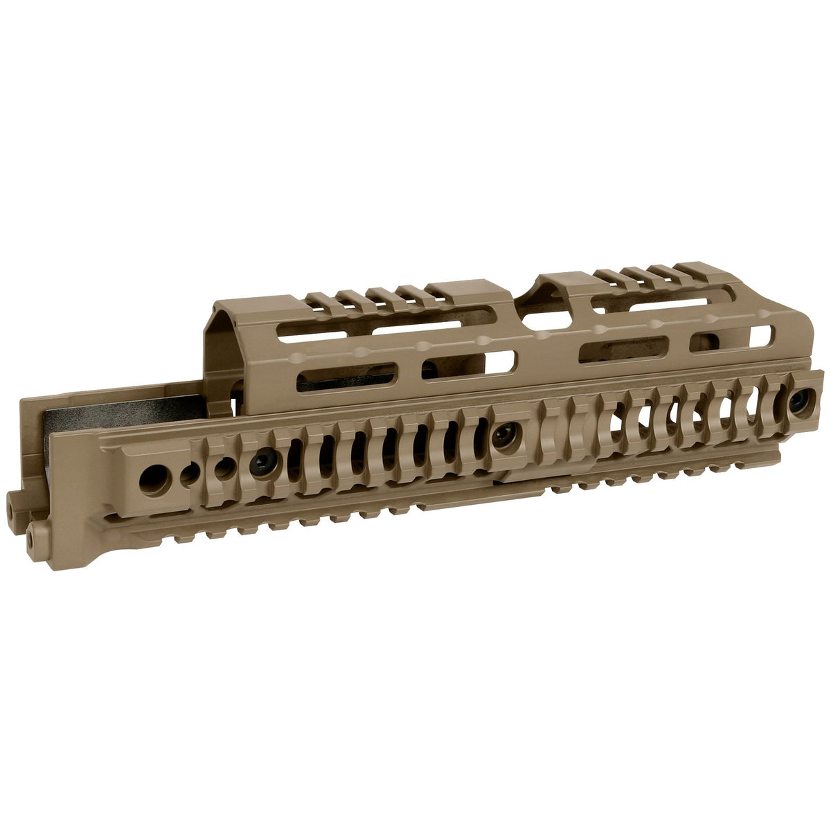 Midwest Industries - AK Alpha Series Quad Rail Handguard 10" Black — view 2