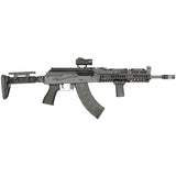 Midwest Industries - AK Alpha Series Quad Rail Handguard 10" Black — view 5