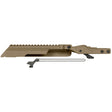 Midwest Industries - AK Alpha Series Railed Top Cover - FDE