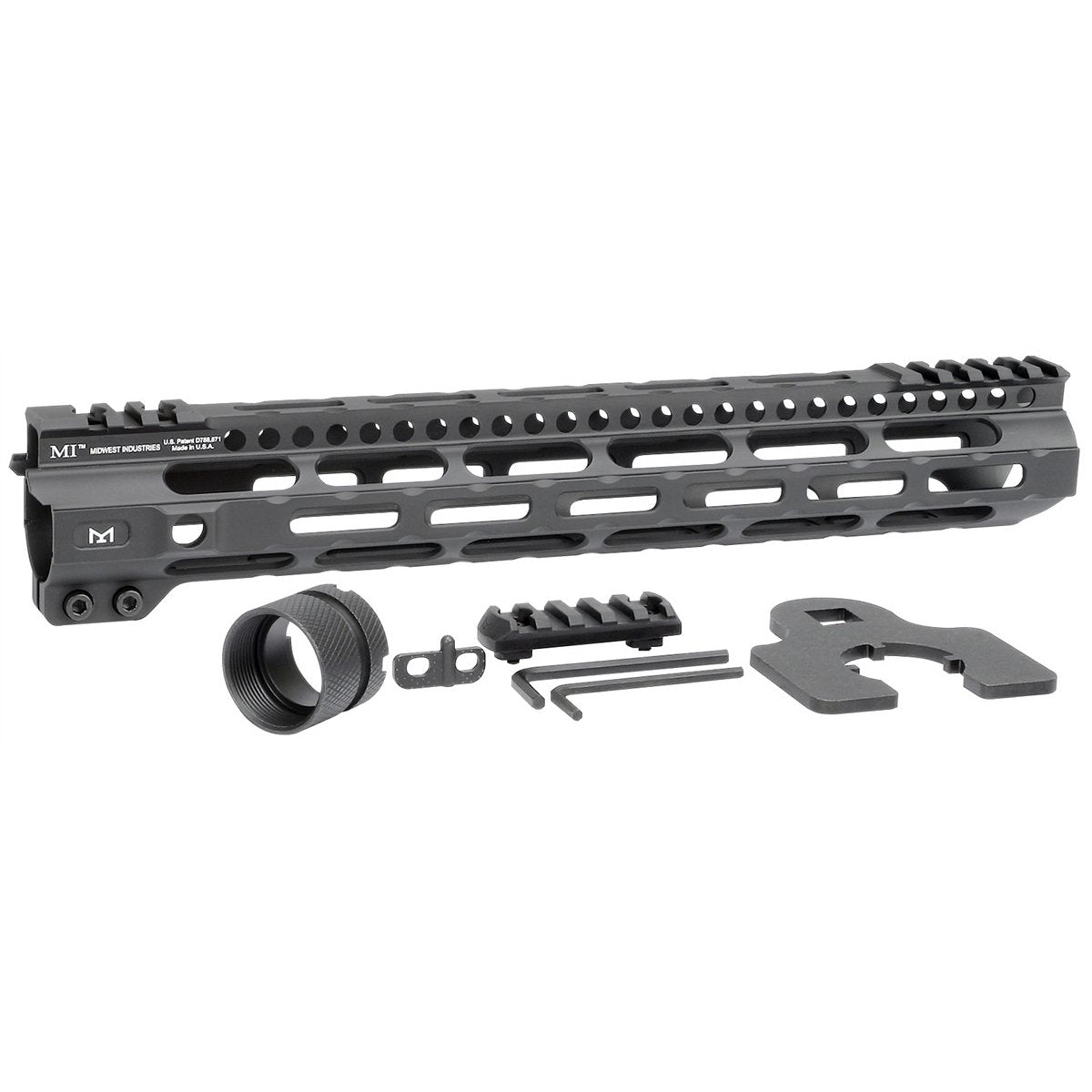 Midwest Industries - Combat Rail Lightweight Handguard 12.625" M-LOK