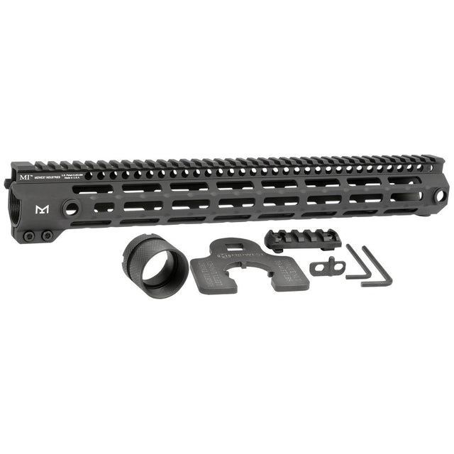 Midwest Industries - G4 One Piece Free Float Handguard, M-LOK - 15"