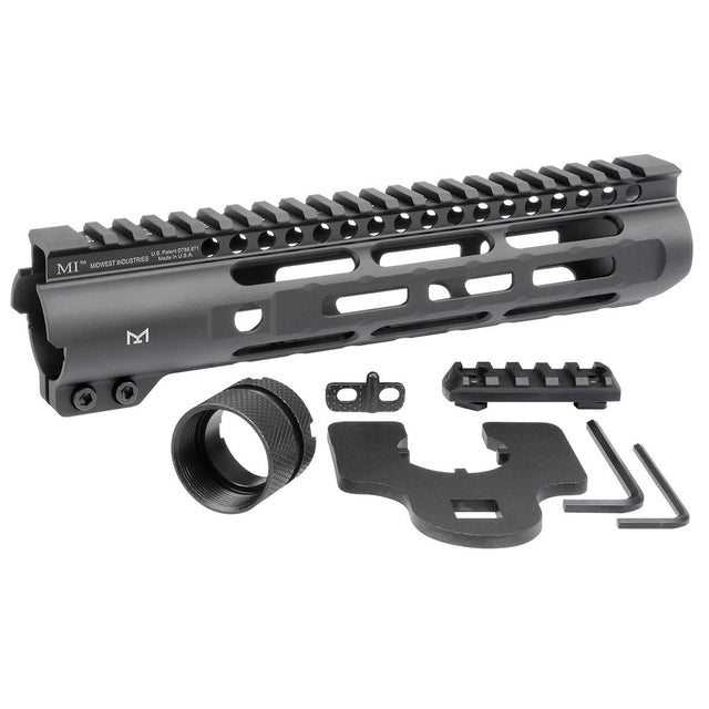 Midwest Industries - Slim Line One Piece Free Float Handguard 9.25"