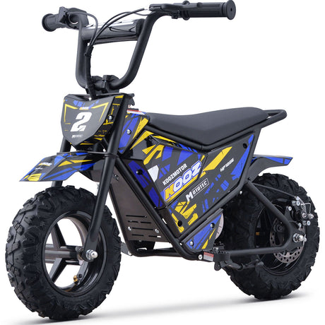 MotoTec 24v 250w (HP120E) Electric Powered Mini Bike - Blue