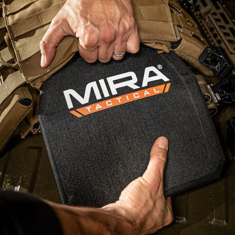 MIRA Safety - Tactical Level IV Body Armor 408 Plate, Ultra-Light, USA Made