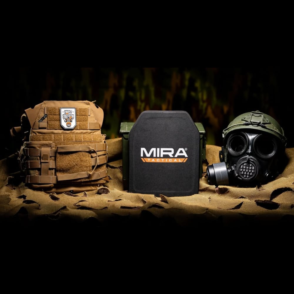 MIRA Safety - Tactical Level IV Body Armor 408 Plate, Ultra-Light, USA Made