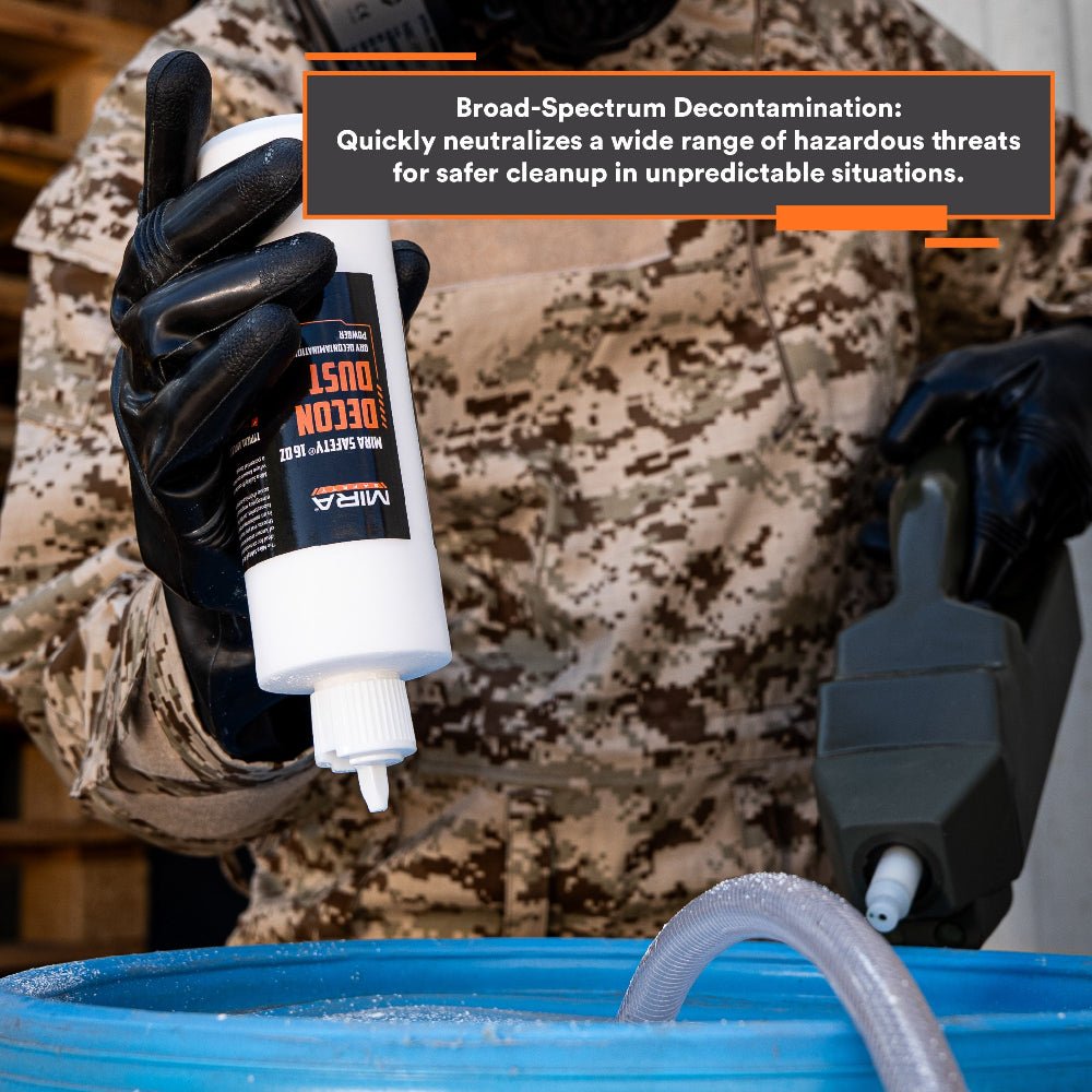 MIRA Safety - Decon Dust Dry Decontamination Powder 16oz — view 4