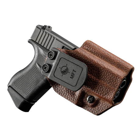 Mission First Tactical - Hybrid AIWB Holster for Glock 43/43x - Brown — view 2