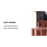 Mission First Tactical - Sig Sauer P365/P365X Brown Leather Hybrid — view 7