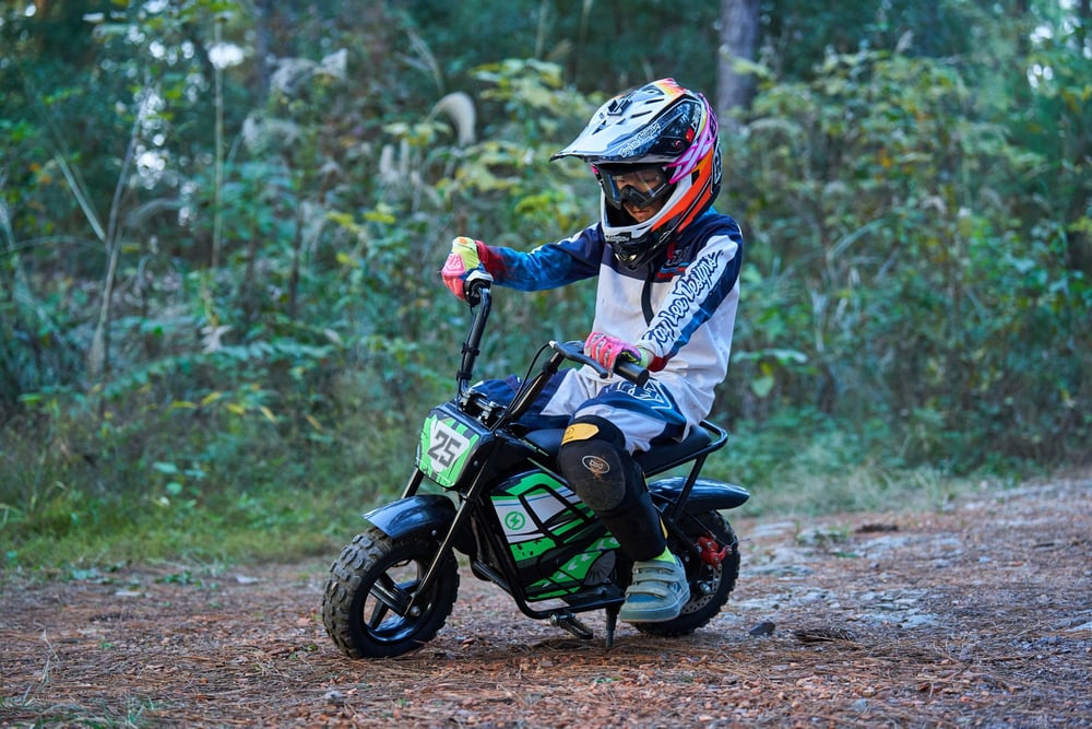MotoTec - 24v 250w Electric Powered Mini Bike, Black