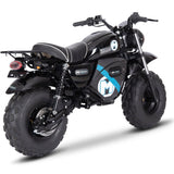MotoTec 60v 1500w Electric Powered Mini Bike - Lithium Black