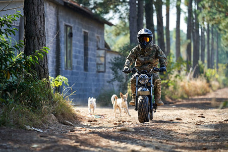 MotoTec 60v 1500w Electric Powered Mini Bike - Lithium Black