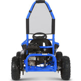 MotoTec Mud Monster Kids Gas Powered 98cc Go Kart Full Suspension, Various Colors