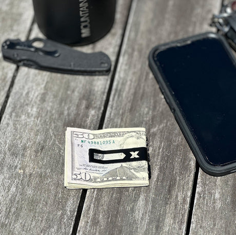 Mountain Ready Multitool Card - 21 Function Tool Card with Removable Money Clip