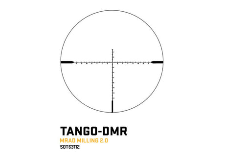 Sig Sauer – TANGO-DMR 3-18x44MM FFP Riflescope, MRAD/MOA, 34mm Tube