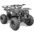 MotoTec - Bull 125cc 4-Stroke Kids Gas ATV - Black