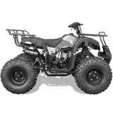 MotoTec - Bull 125cc 4-Stroke Kids Gas ATV - Black