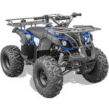 MotoTec - Bull 125cc 4-Stroke Kids Gas ATV - Blue