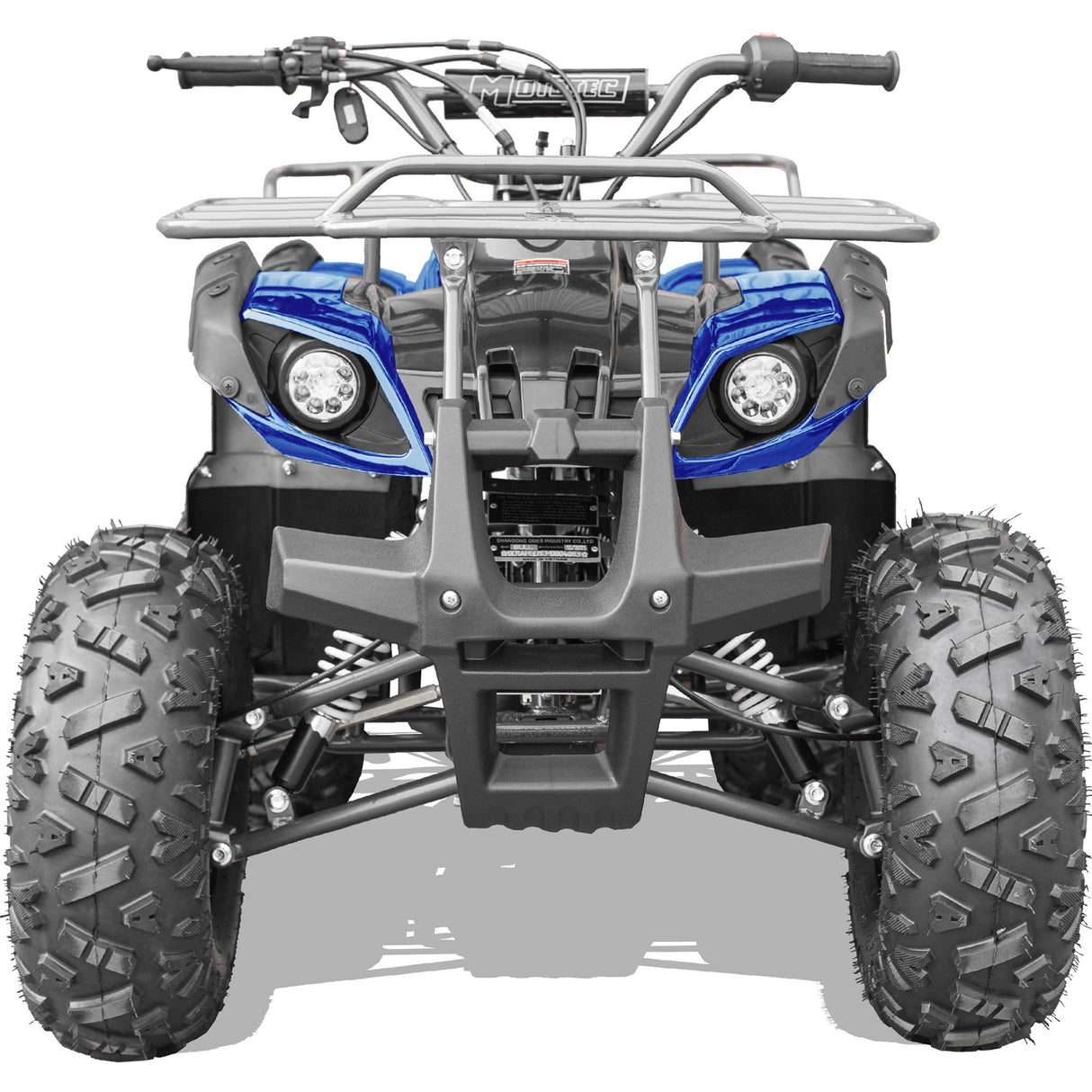 MotoTec - Bull 125cc 4-Stroke Kids Gas ATV - Blue