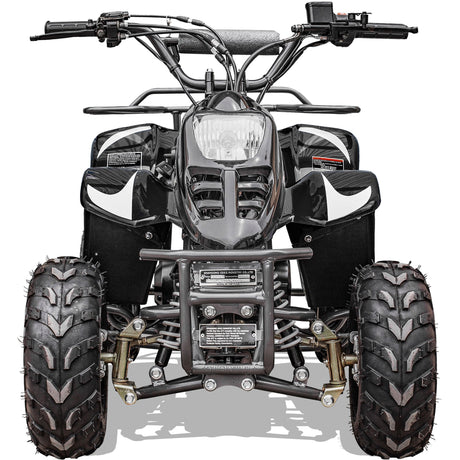 MotoTec - Rex 110cc 4-Stroke Kids Gas ATV Black