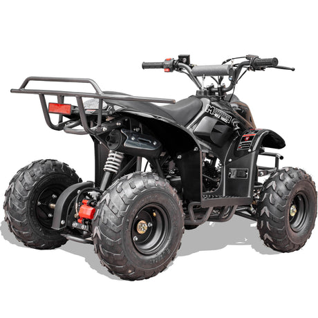 MotoTec - Rex 110cc 4-Stroke Kids Gas ATV Black