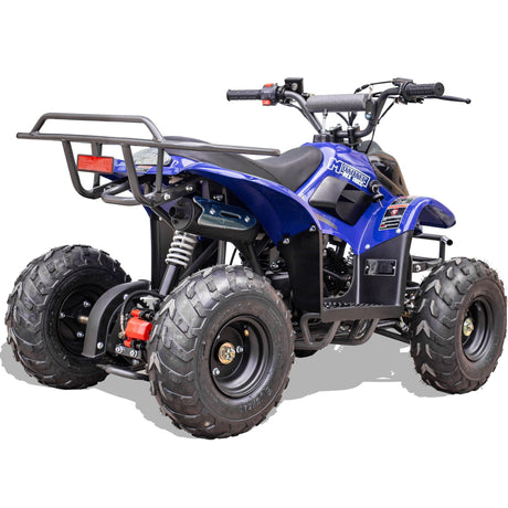 MotoTec - Rex 110cc 4-Stroke Kids Gas ATV Blue