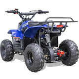 MotoTec Rex 110cc 4-Stroke Kids Gas ATV - Blue