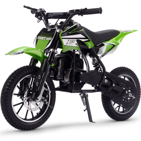 MotoTec - Alien 50cc 2-Stroke Kids Gas Dirt Bike Green
