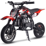 MotoTec Alien 50cc 2-Stroke Kids Gas Dirt Bike - Red