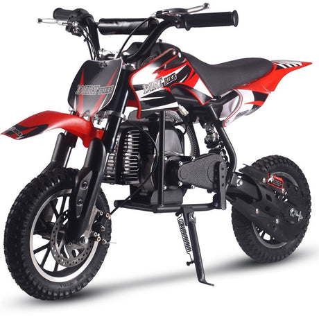 MotoTec Alien 50cc 2-Stroke Kids Gas Dirt Bike - Red