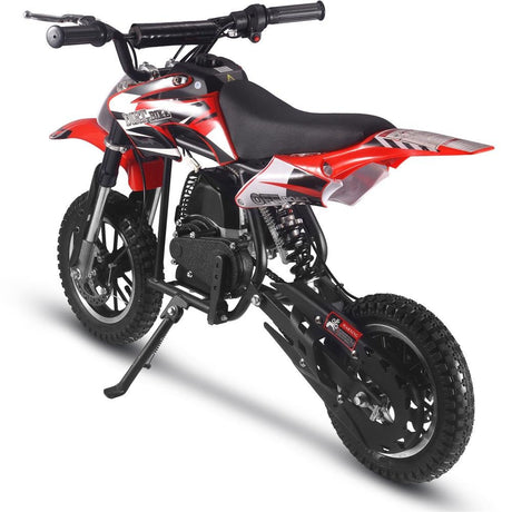 MotoTec Alien 50cc 2-Stroke Kids Gas Dirt Bike - Red