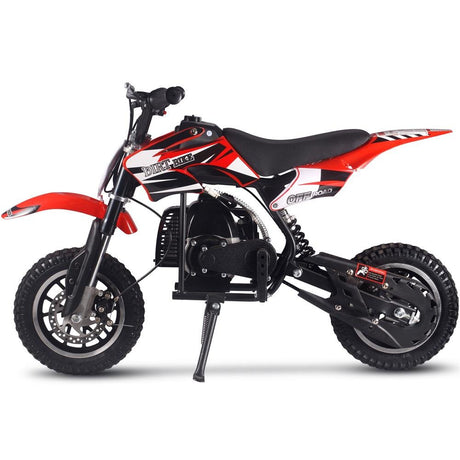 MotoTec Alien 50cc 2-Stroke Kids Gas Dirt Bike - Red