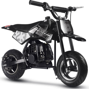 MotoTec Supermoto 50cc 2-Stroke Kids Dirt Bike - Black