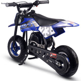 MotoTec Supermoto 50cc 2-Stroke Kids Dirt Bike - Blue