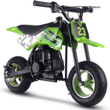 MotoTec Supermoto 50cc 2-Stroke Kids Dirt Bike - Green