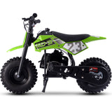 MotoTec Supermoto 50cc 2-Stroke Kids Dirt Bike - Green